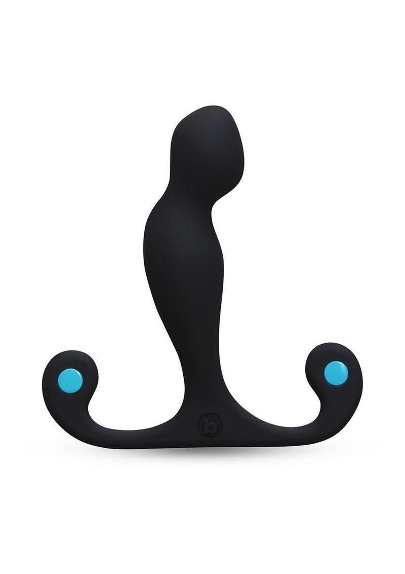 B-Vibe P-Spot Vortex Flex Silicone Prostate Massager - Black