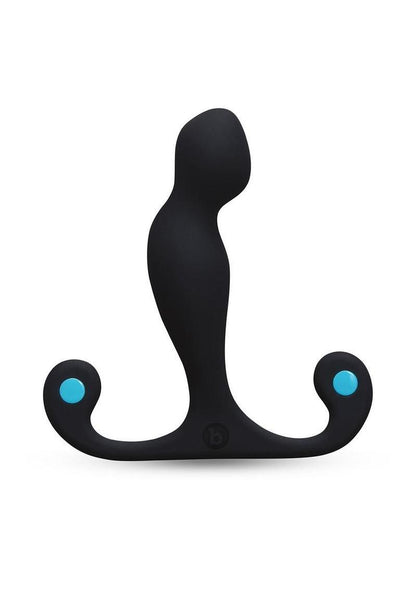 B-Vibe P-Spot Vortex Flex Silicone Prostate Massager - Black