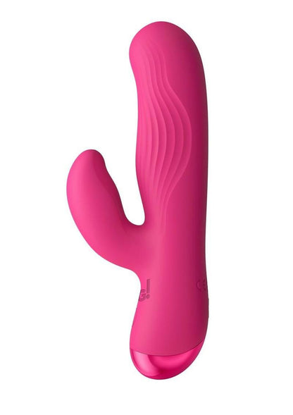 Bang! Flexible Ribbed Rechargeable Silicone Rabbit Vibrator