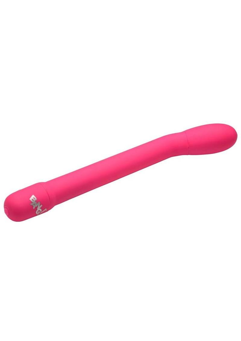 Bang Slim G-Spot Rechargeable Silicone Vibrator - Pink