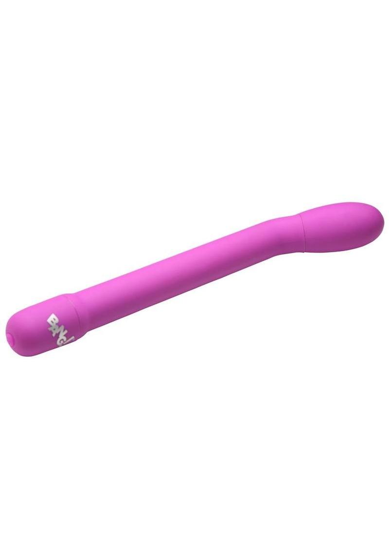 Bang Slim G-Spot Rechargeable Silicone Vibrator - Purple