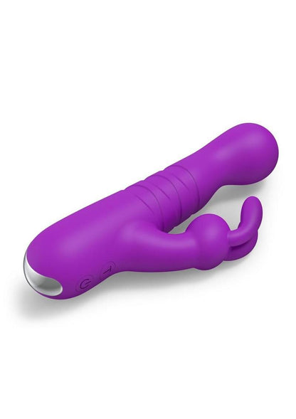 Bang! Thrusting Rechargeable Silicone Rabbit Vibrator
