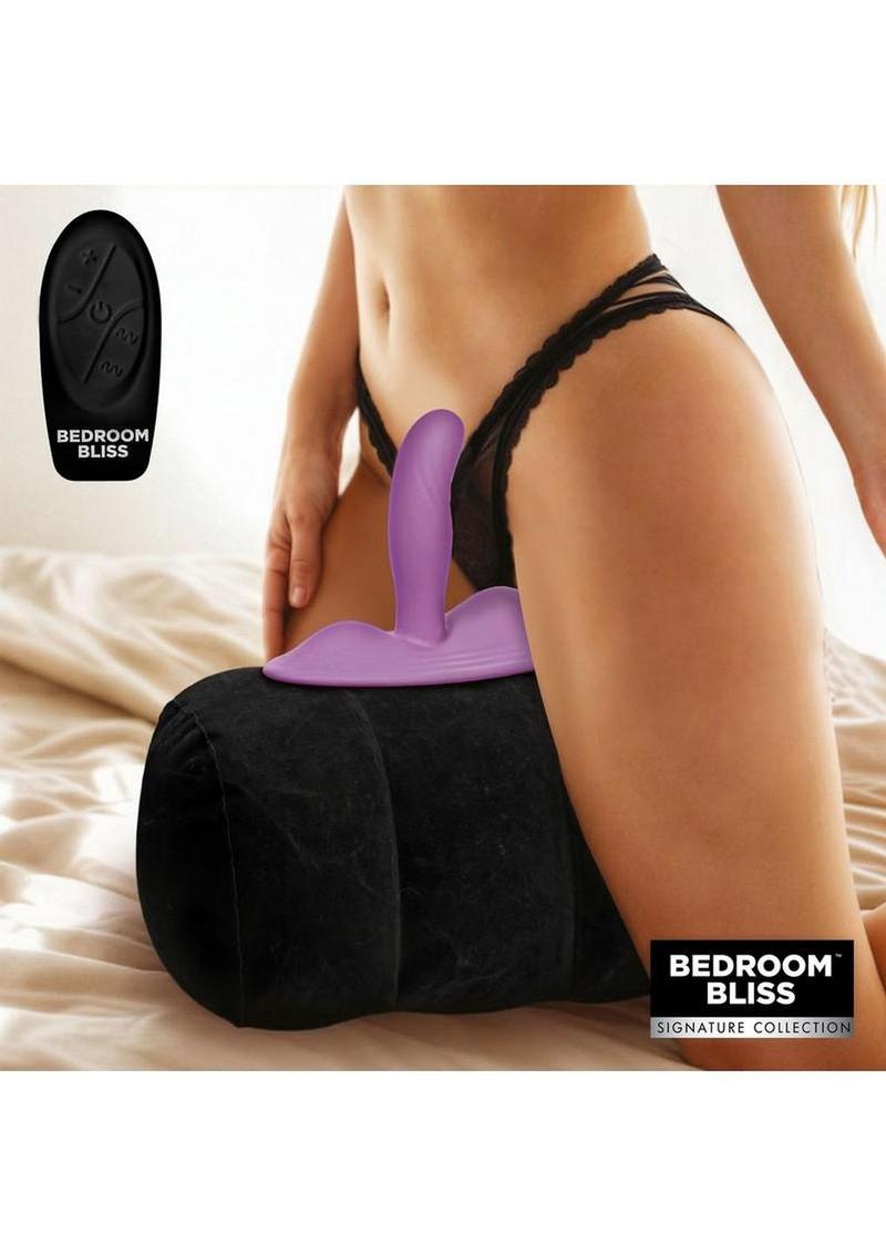 Bedroom Bliss Love Rider Vibrating Rechargeable Position Cushion