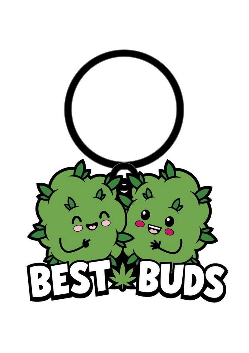 Best Buds Keychain