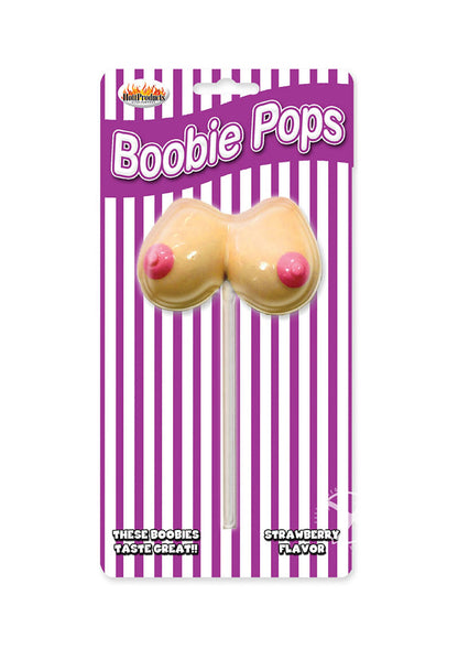 Boobie Pops Lollipop - Strawberry