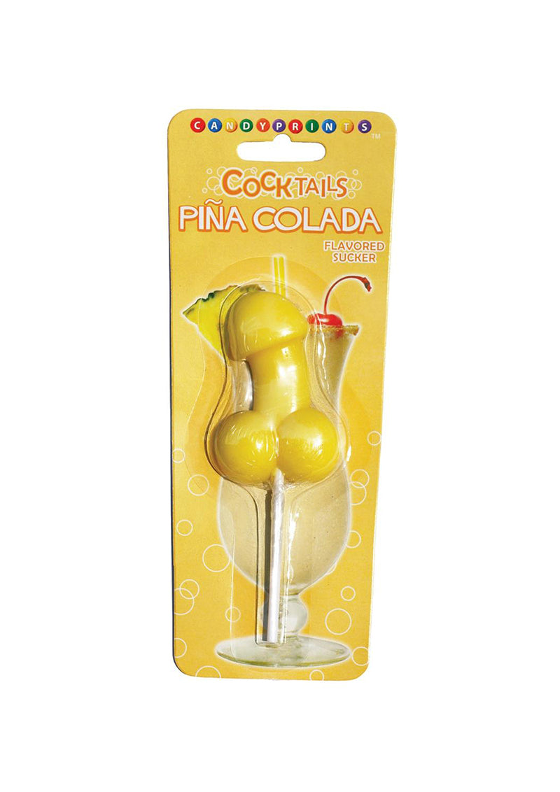 Pina Colada Cocktail Sucker