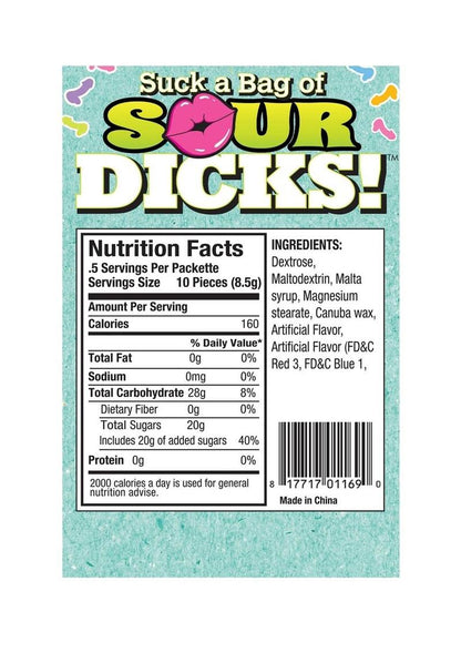 Suck a Bag of Sour Dicks – Assorted Flavors