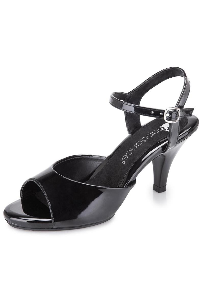 Classic 3 Black Sandal with Strap - Size 6