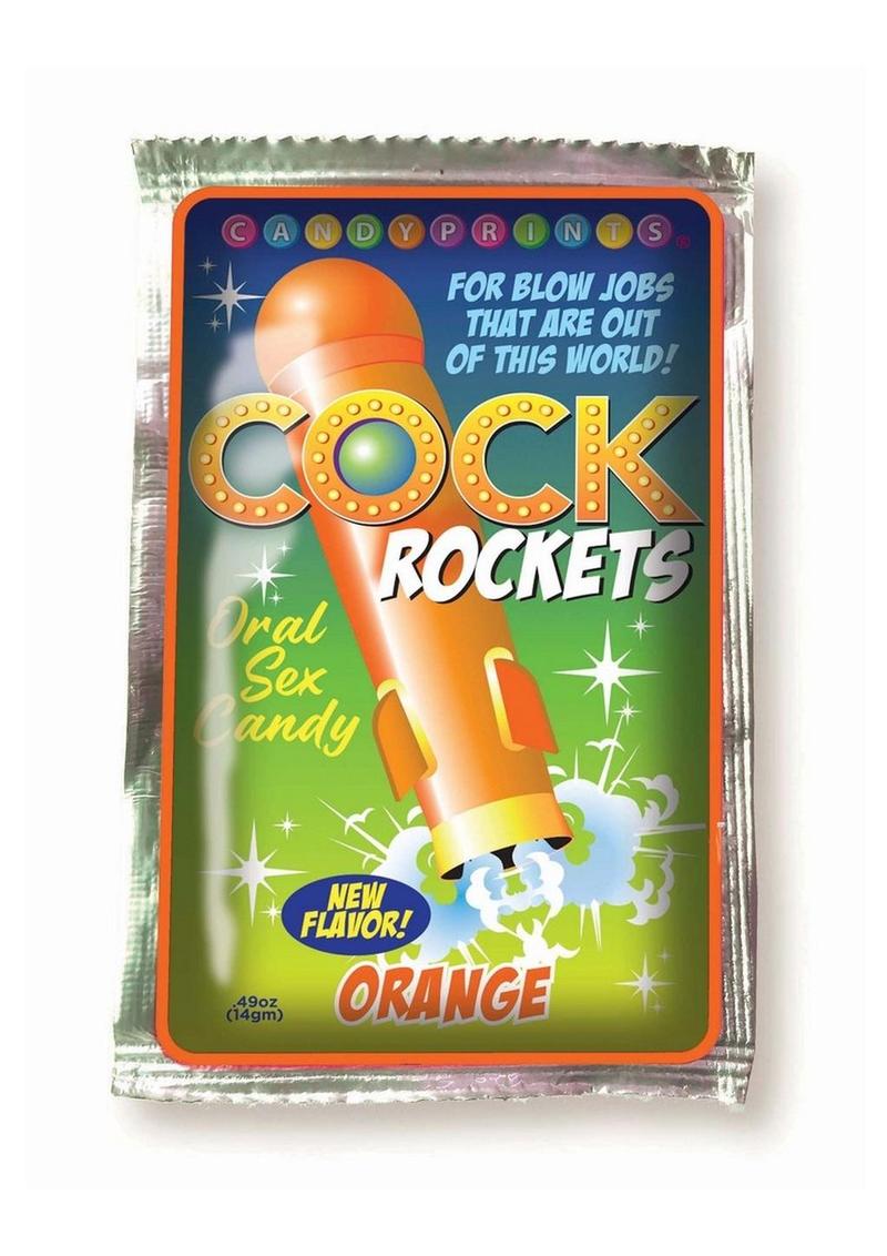 Cock Rockets Oral Candy – Zesty Orange Flavor Fun – Naughty Party