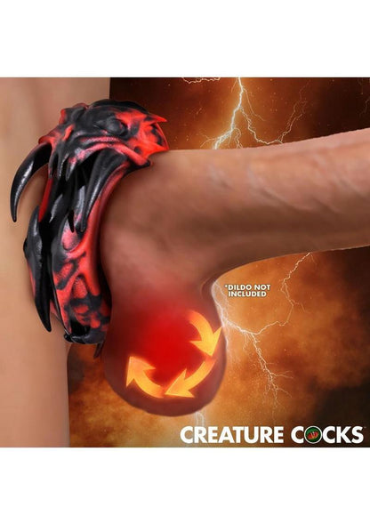 Creature Cock Hell Fang Silicone Cock Ring