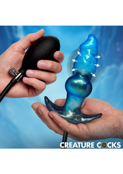 Creature Cocks Blizzard Inflatable Silicone Anal Plug