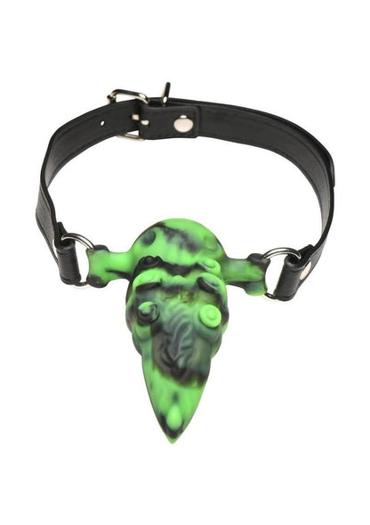 Creature Cocks Dragon's Lick Vibrating Rechargeable Silicone Oral Enhancer with Harness