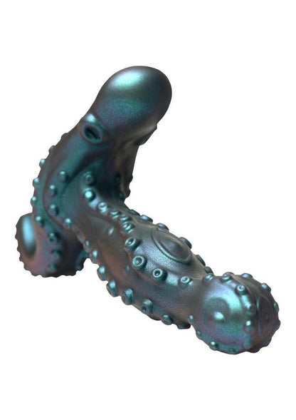 Creature Cocks Octoprobe Gyrating Rechargeable Silicone Prostate Vibrator with Remote Control