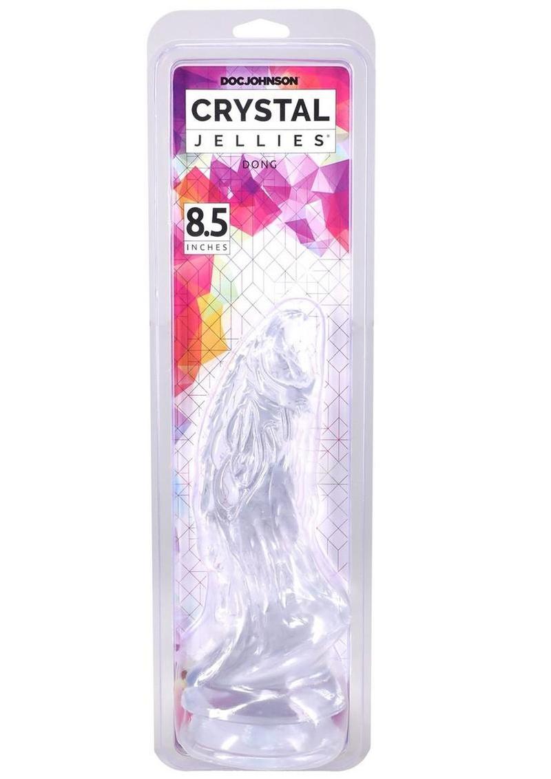 Crystal Jellies Mythical Invader Dildo - Clear