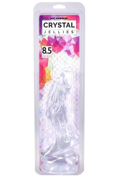 Crystal Jellies Mythical Invader Dildo - Clear