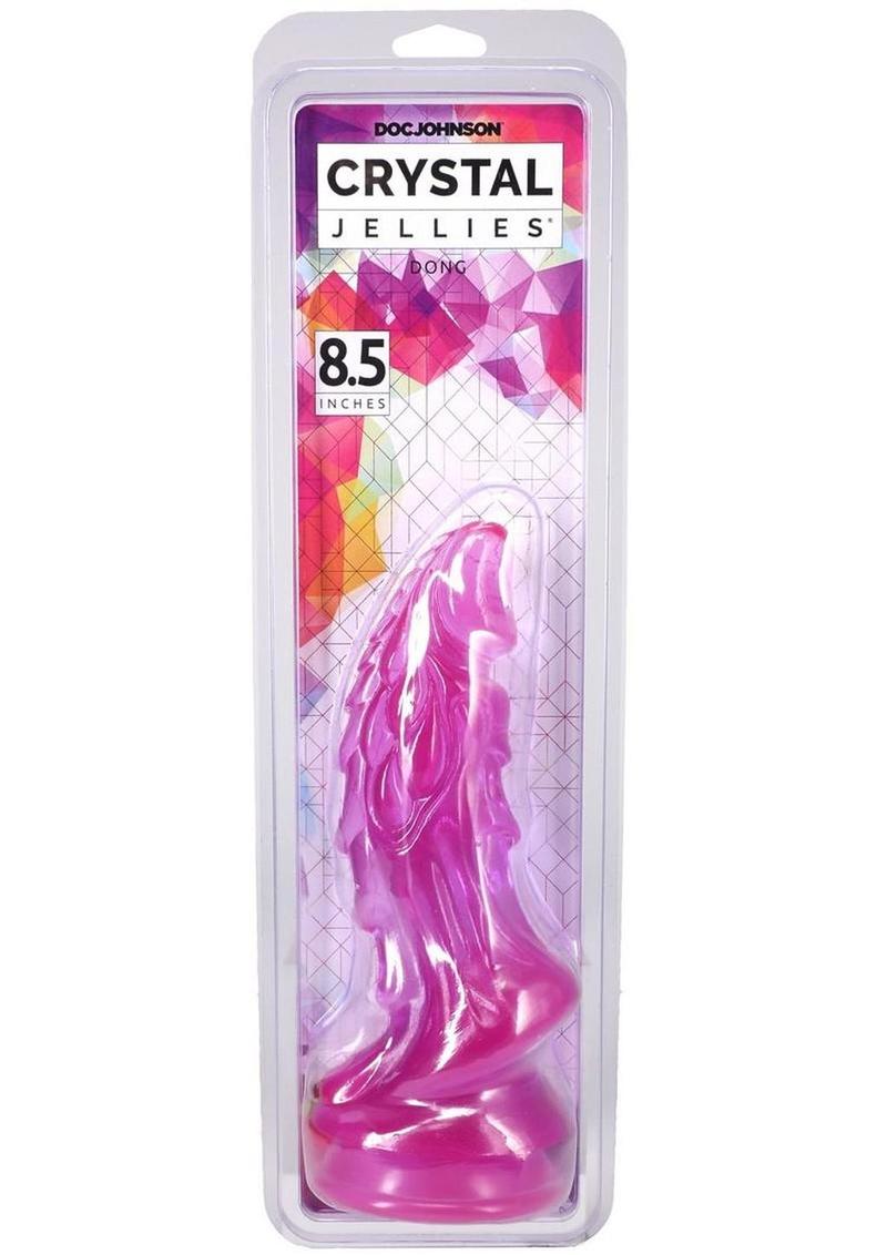 Crystal Jellies Mythical Invader Dildo - Purple