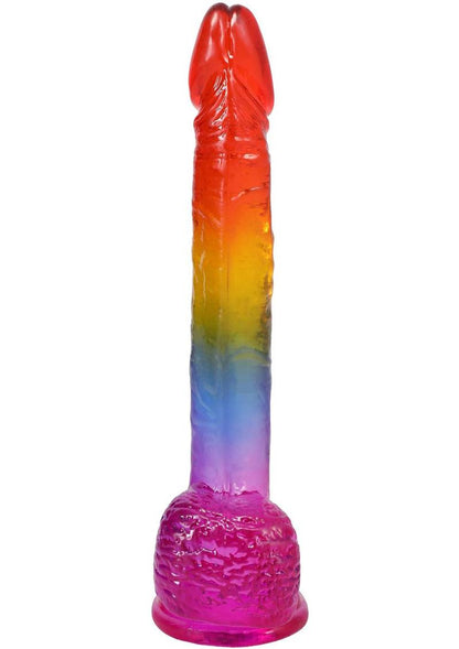 Crystal Jellies Realistic Dildo with Balls
