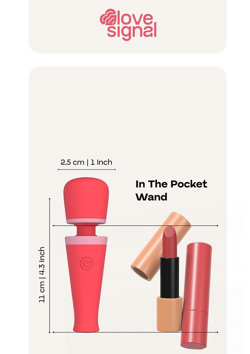 Dreamtoys Love Signal In The Pocket Wand