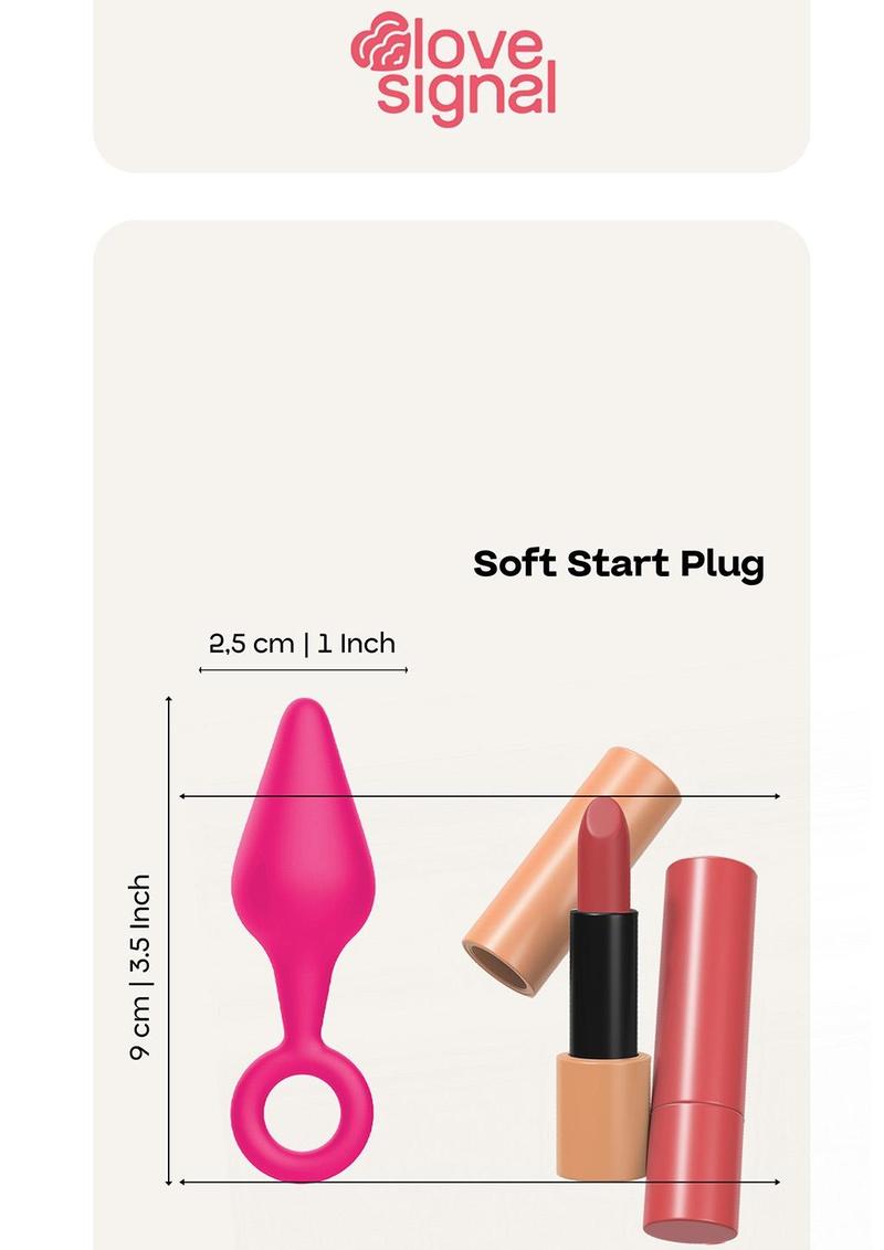 Dreamtoys Love Signal Soft Start Plug
