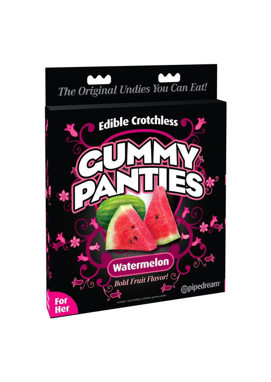 Edible Crotchless Gummy Panties - Watermelon