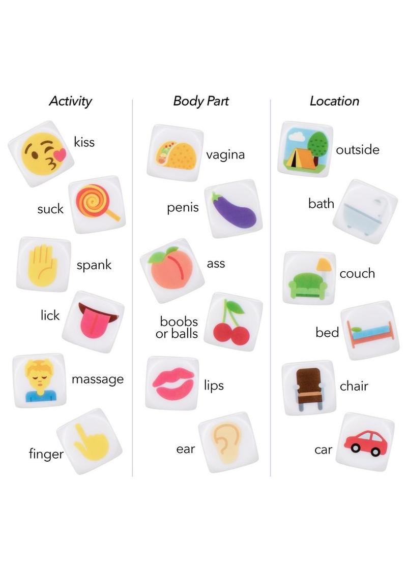 Emoji-gasm Sex Dice