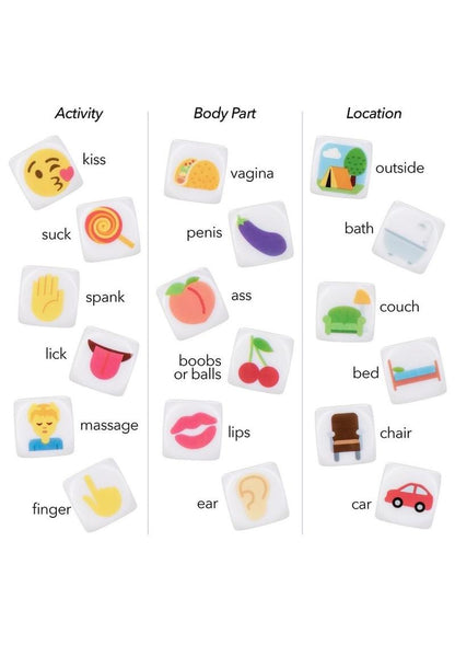 Emoji-gasm Sex Dice