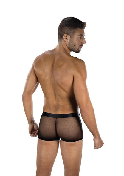 Envy Menswear Sheer Command Buckle Boxer Briefs - Os