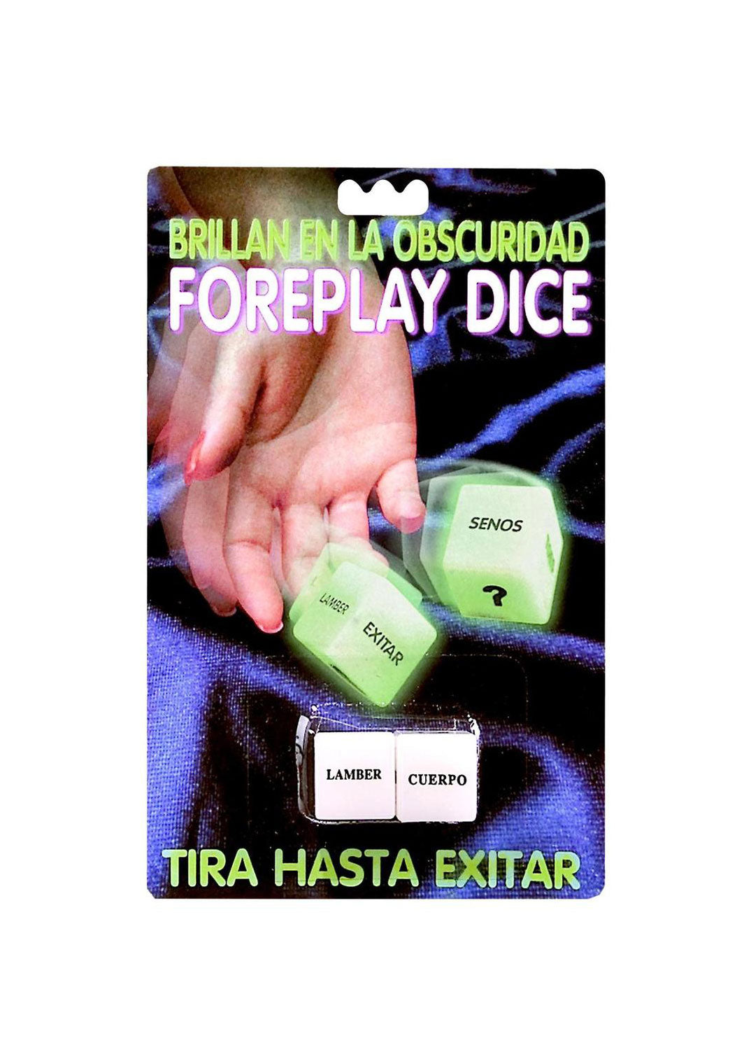 Glow in the Dark Erotic Dice - Español