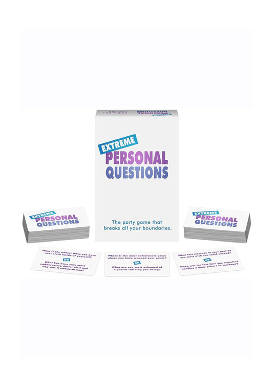 Extreme Personal Questions Party Game