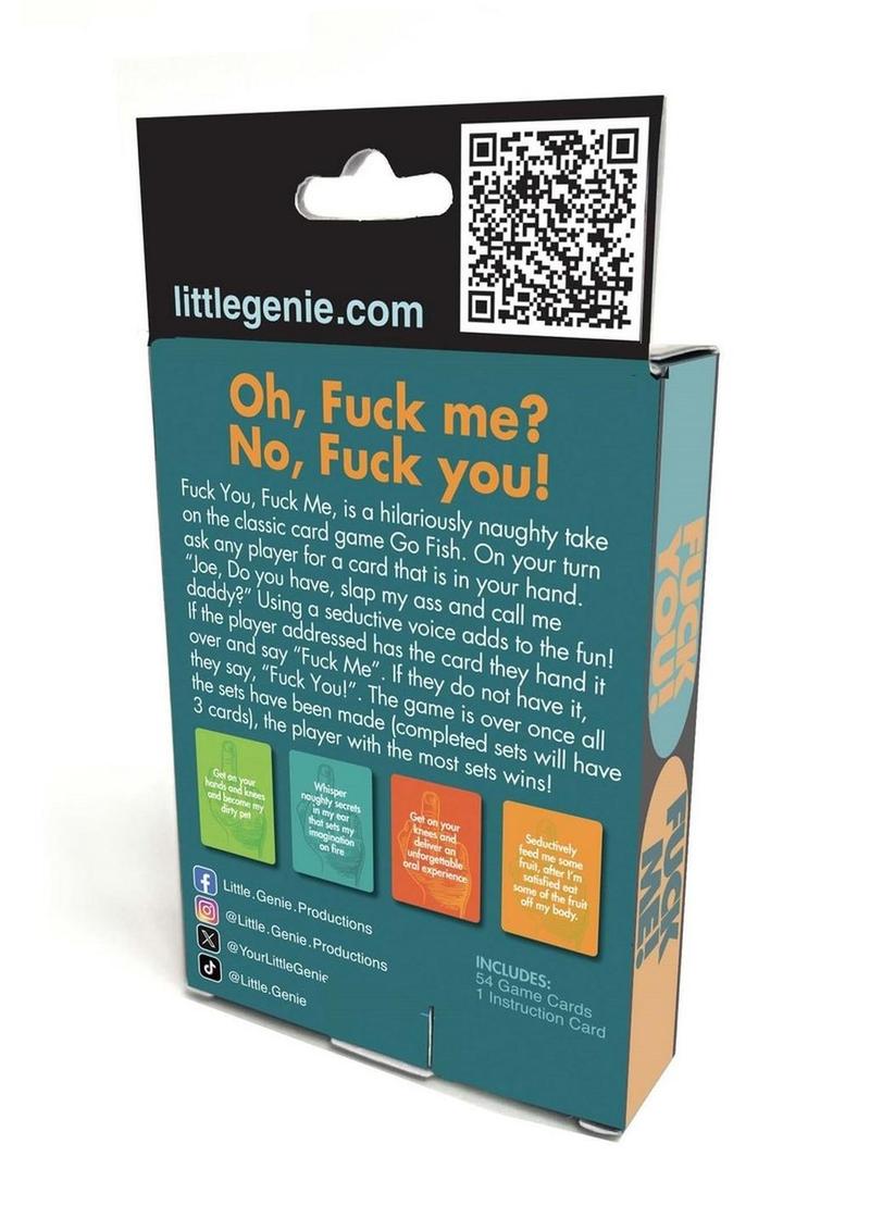 F*ck You, F*ck Me – Go Fish Style Card Game