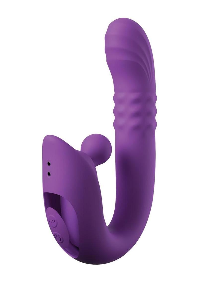 Fantasy For Her Harmoni Pro Rechargeable Silicone G-Spot Vibrator - Purple