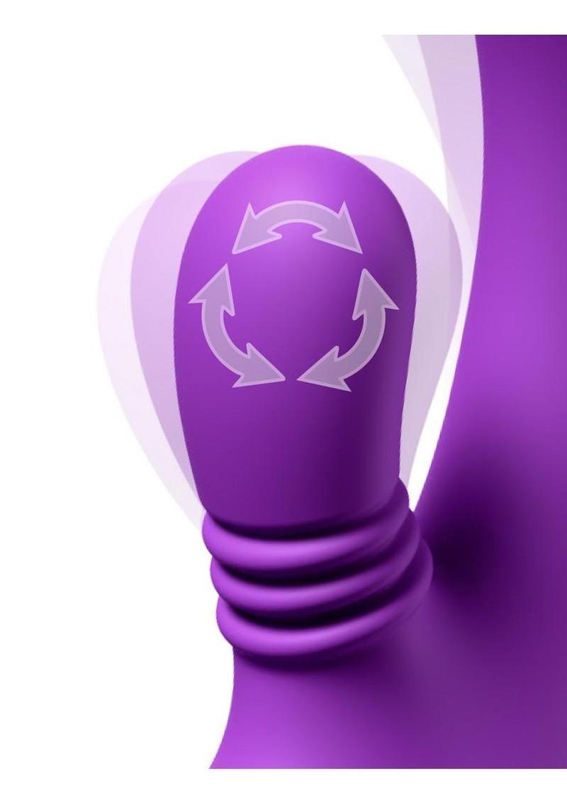 Fantasy For Her Intimotion G-Pro Rechargeable Silicone Rabbit Vibrator with Clitoral Stimulator