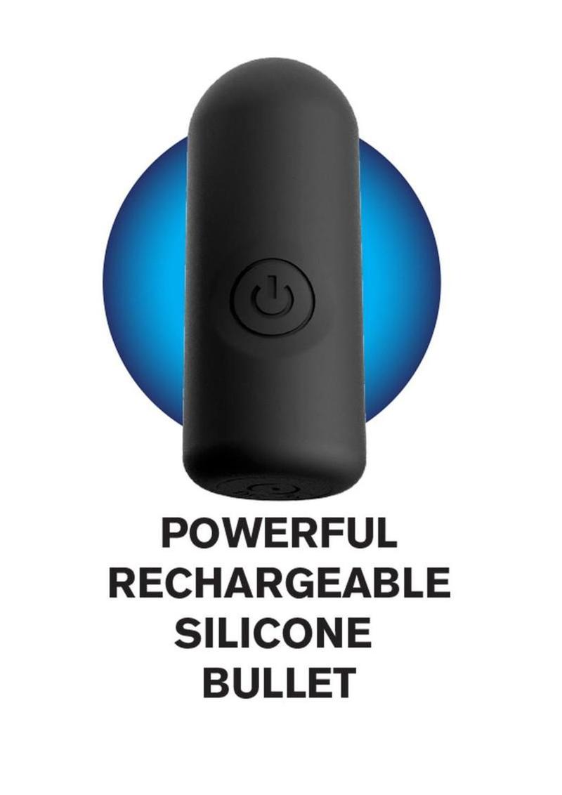 Fantasy X-Tensions Vibrating Real Feel Extension with Rechargeable Bullet