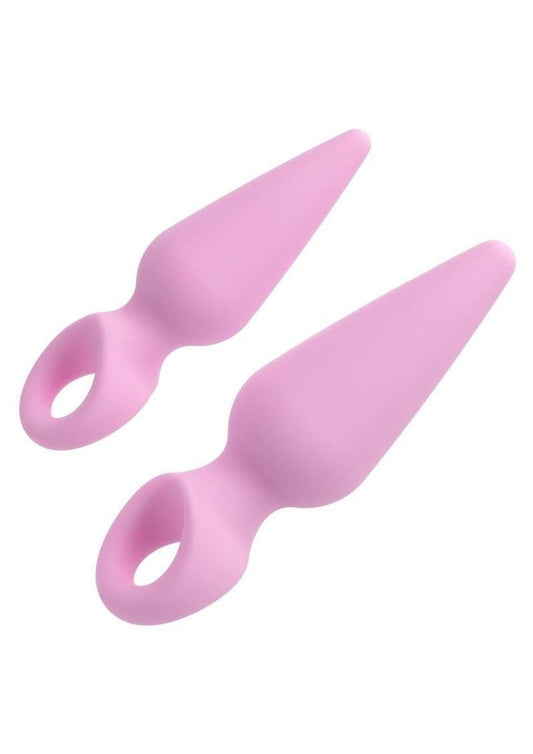 First Time Booty Silicone Probe Duo - Pink