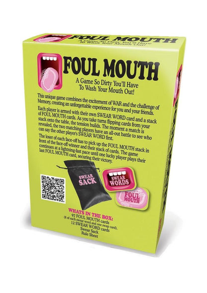 Foul Mouth Card Game – Fast-Paced Swear Word Battle