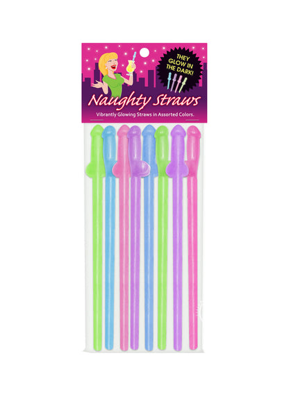 Glowing Naughty Straws