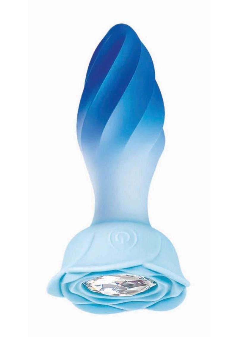 Goddess Remote Control Rotating Jewel Rechargeable Silicone Plug