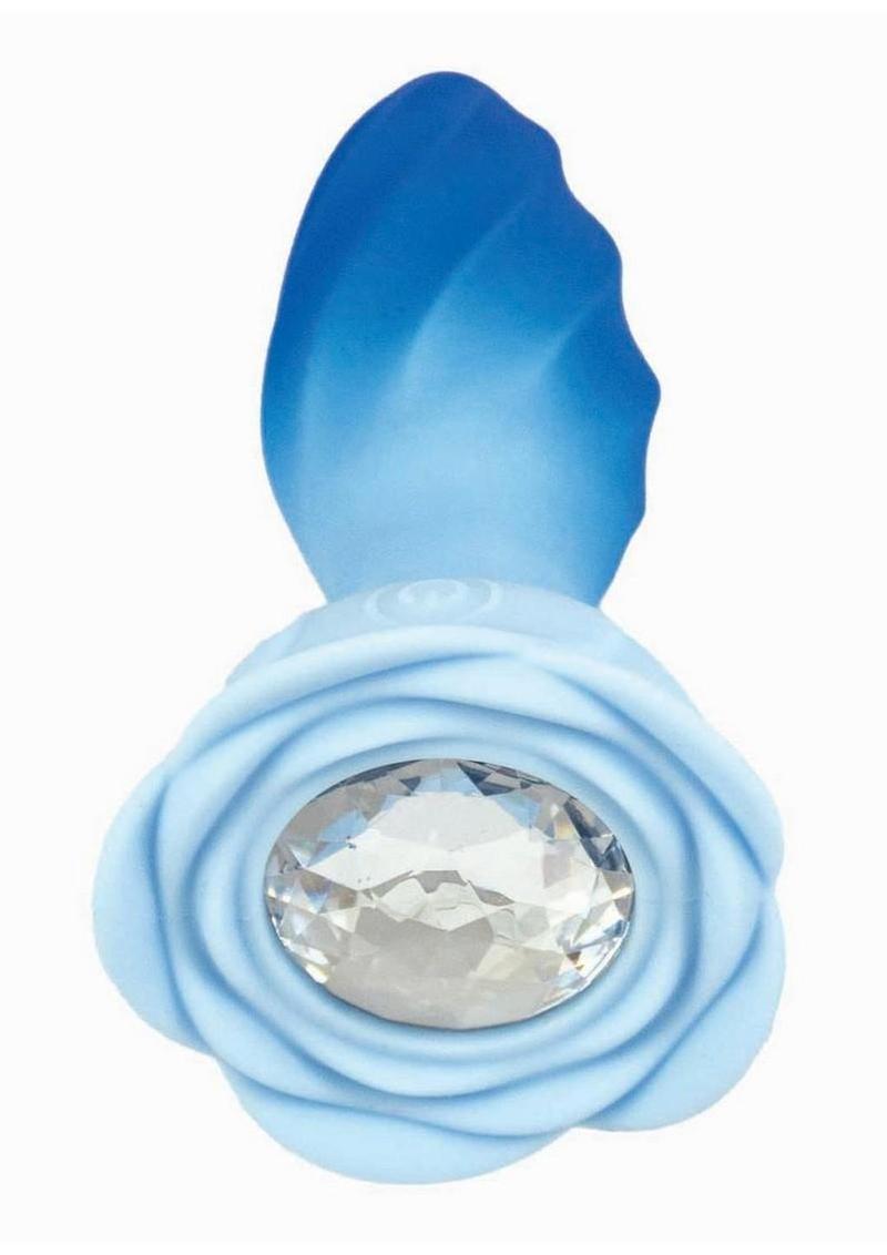 Goddess Remote Control Rotating Jewel Rechargeable Silicone Plug
