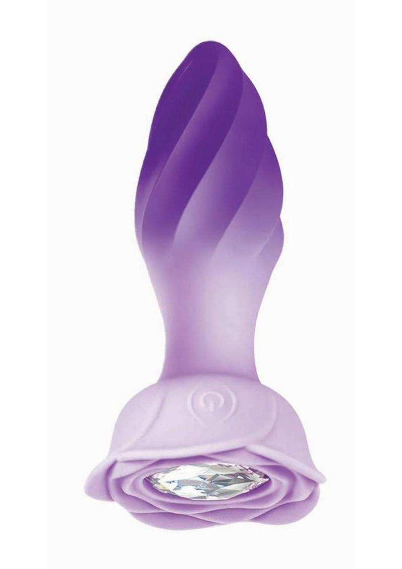 Goddess Remote Control Rotating Jewel Rechargeable Silicone Plug