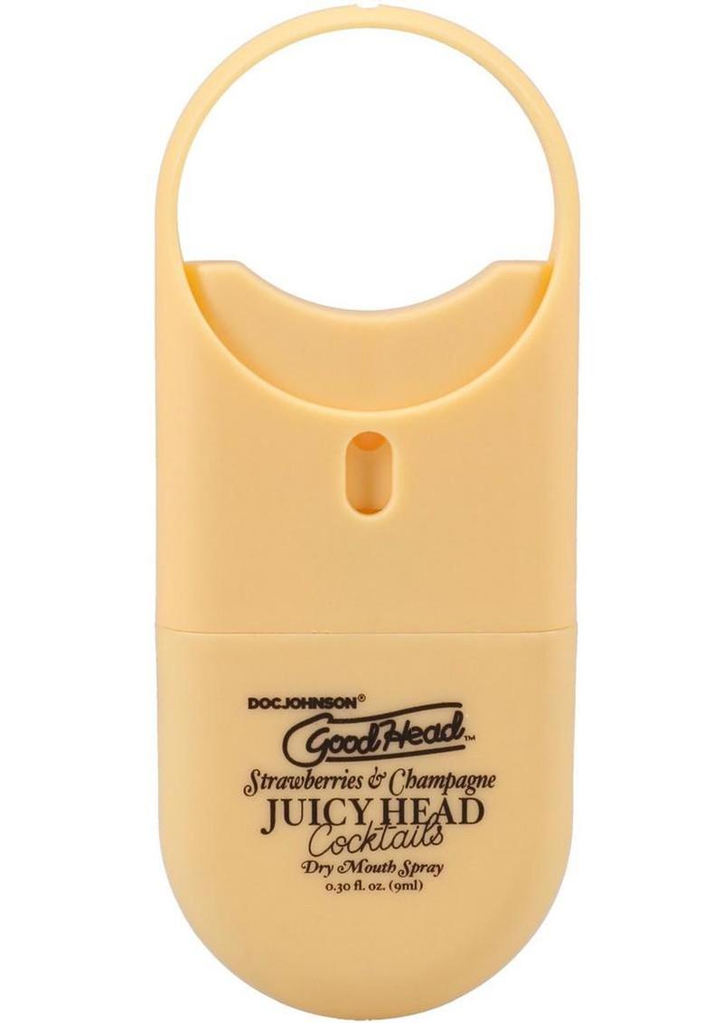 Goodhead Juicy Head Cocktails Dry Mouth Spray To-Go Strawberries and Champagne - .30oz
