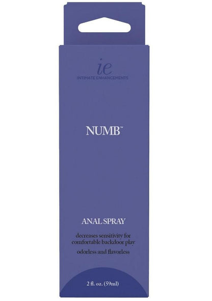 Intimate Enhancements Numb Anal Numbing Spray - 2oz