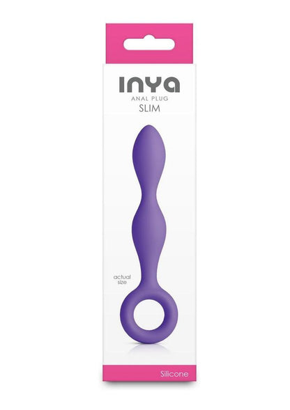 Inya Slim Silicone Anal Plug - Purple