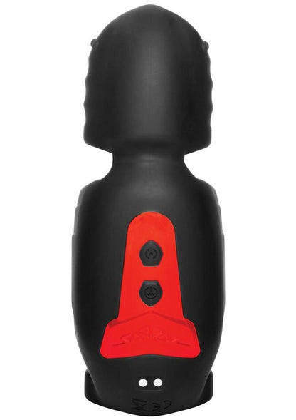 Jock Helmet Humper Gyrating and Vibrating Rechargeable Silicone Masturbator