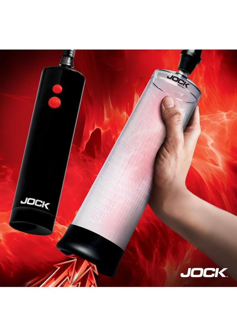 Jock Power Up Rechargeable Automatic Penis Pump
