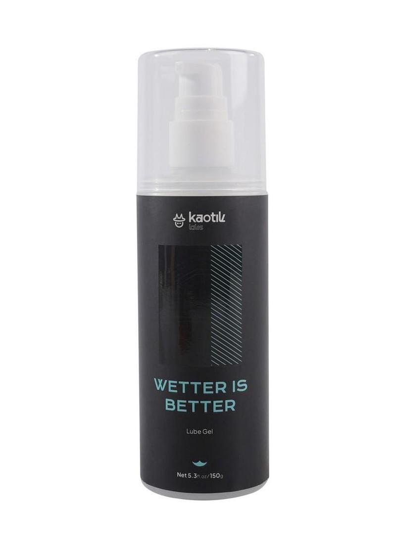 Kaotik Labs Wetter Is Better Lube Water Based Lubricant Gel - 5.3oz