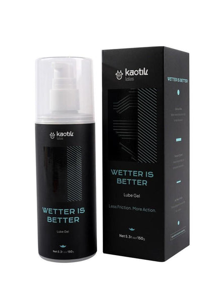 Kaotik Labs Wetter Is Better Lube Water Based Lubricant Gel - 5.3oz