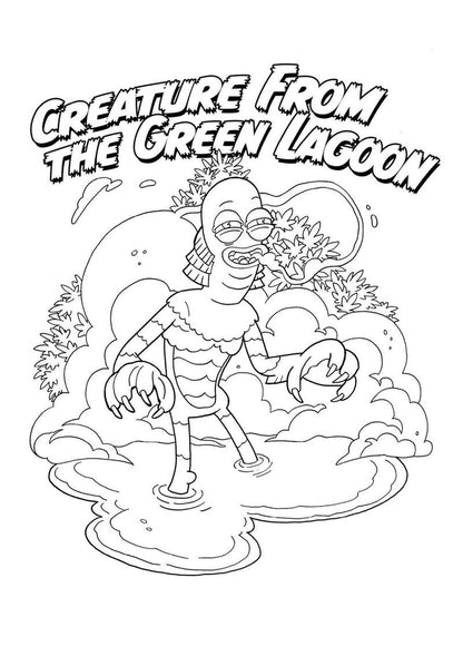 Killer Buds Weed Coloring Book – Horror Meets Hilarious