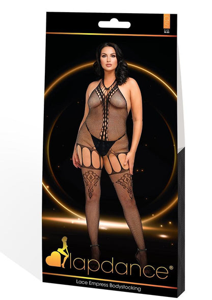 Lace Empress Bodystocking-Blk-Q