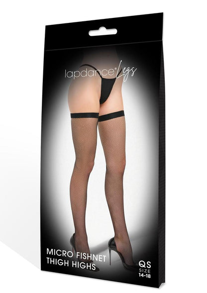 Lapdance Legs Micro Fishnet Thighhigh- Q