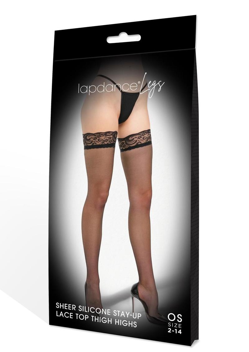 Lapdance Legs Stay Up Thigh High- Os